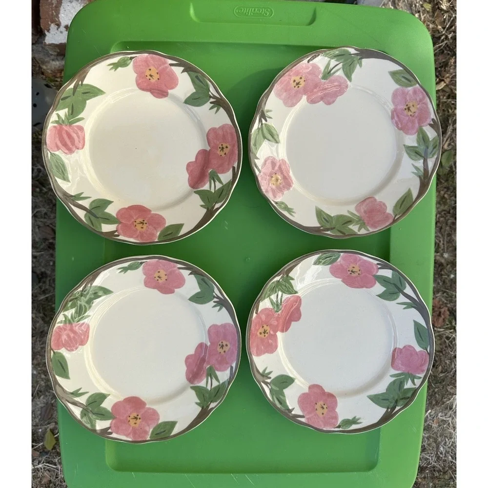 Vintage Franciscan Earthenware Desert Rose 8